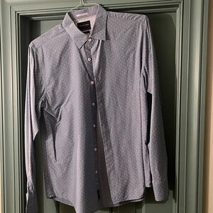 Denim & Flower Light Blue Patterned Shirt